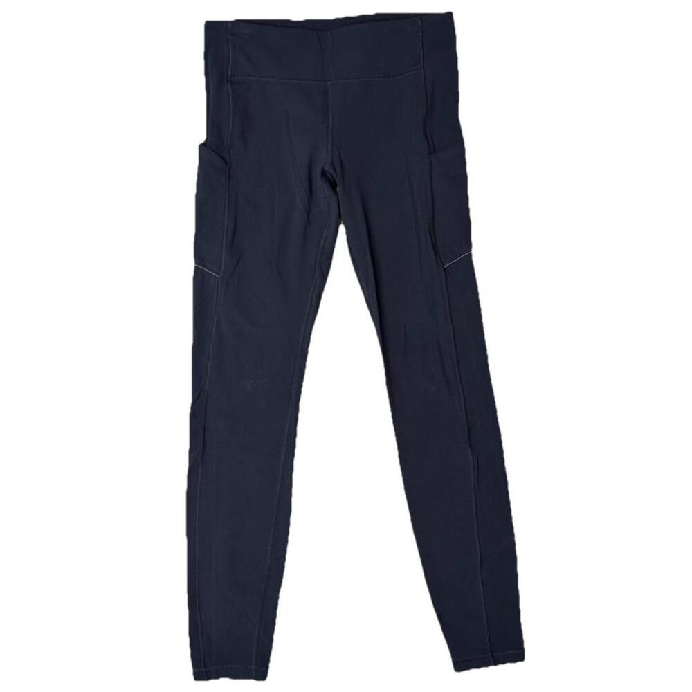 Lululemon Speed Up Tight Size 8 Full On Luxtreme Brushed 28" Black Athleisure - Picture 2 of 6